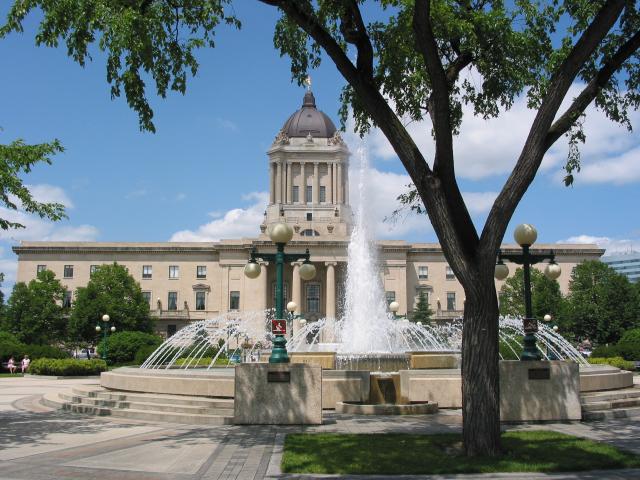 Government Legislative Grounds, Manitoba, Canada 